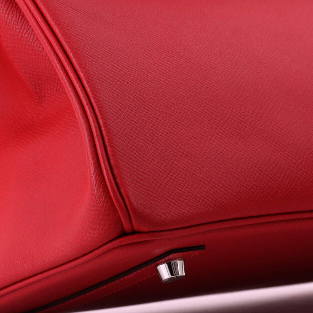 Hermes Birkin 30 Red Epsom with Palladium Hardware - Picture 8 of 8